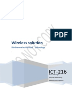Wireless Solution - Binthanna Institute of Technology