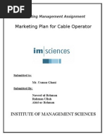 Download marketing plan Cable Business  by sitelogin SN27048763 doc pdf