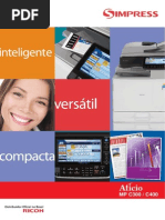 Catálogo Ricoh MP C300-MP C400