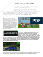 minecraft pour 3ds elu important jeu video de 2015