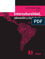 Interculturalidad Educacion  Cuidadania