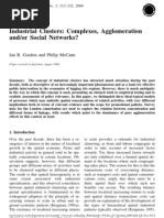 Download Industrial Clusters Complexes Agglomeration and or Social Networks by anon-620835 SN27050 doc pdf