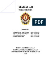 Makalah Termokimia