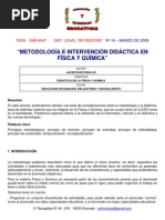 Metodologia en Física y Química