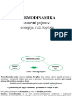 Uvod U Termodinamiku, Osnovni Pojmovi PDF