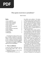 Correia Rita Para Quem Escrevem Os Jornalistas