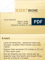 Group 5 - The Desert Biome