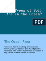 What Types of Soil Are in The Ocean?
