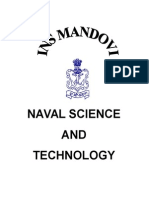 Naval Science AND Technology