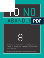 YO NO ABANDONO 8 Dialogo padres