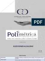 Polimetrica Junio 2015 Elecciones Alcaldias