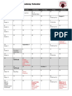Student 2015-2016 Calendar