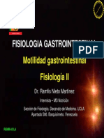Motilidad Gastrointestinal