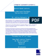 Jeffrey Schwartz Lecture