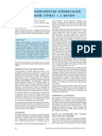 Food Protein Induced Enterocolitis