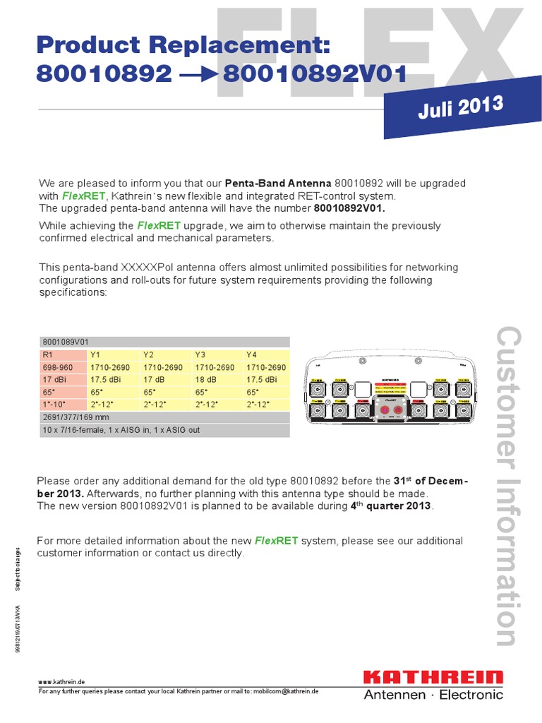 Ci 80010892V01 | PDF