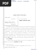 Waite v. Church of Jesus Christ, Latterday Saints et al - Document No. 19
