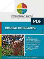 Informe Defensorial de El Abra