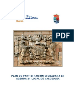 PLAN DE PARTICIPACIÓN VALDEOLEA