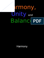4art First Grading - Lesson 4 - Harmony Unity and Balance
