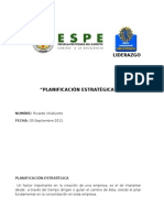 Planificacion Estratégico