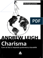 Charisma de Andrew Leigh