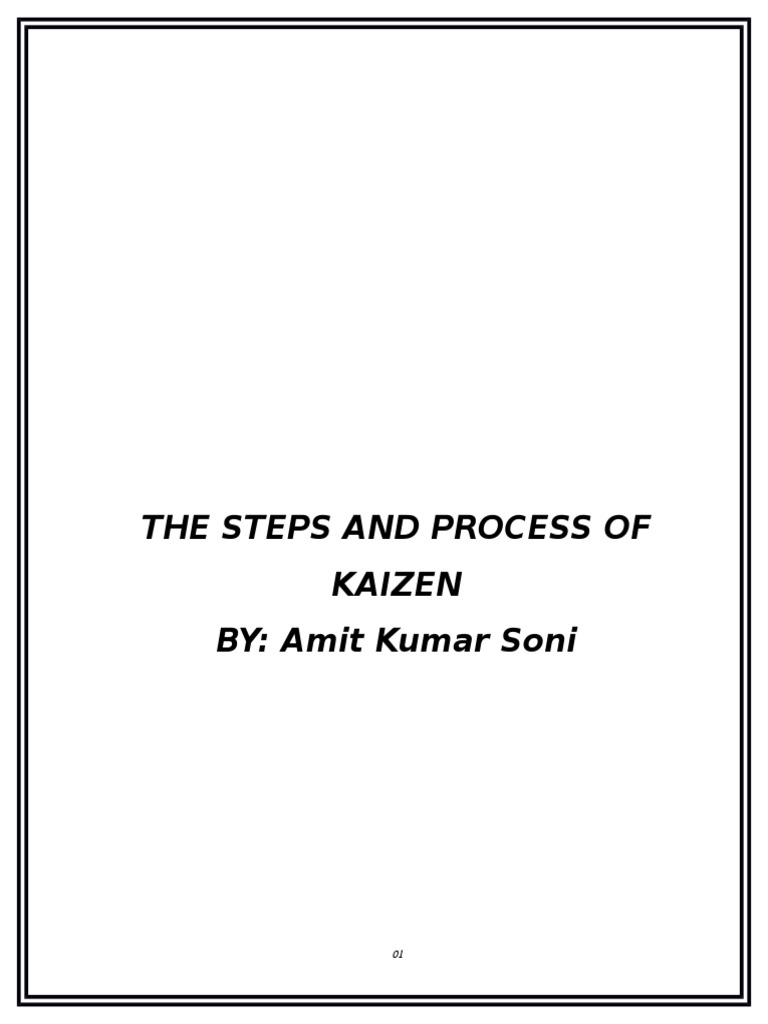 Kaizen | PDF