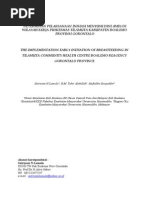 Download JURNAL Determinan Pelaksanaan Inisiasi Menyusu Dini IMD Di Wilayah Kerja Puskesmas Tilamuta Kabupaten Boalemo by Izaac Jdev SN270563821 doc pdf