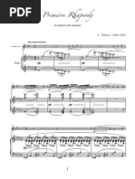 Download Rhapsody for Clarinet and Piano by Kos SN270566325 doc pdf
