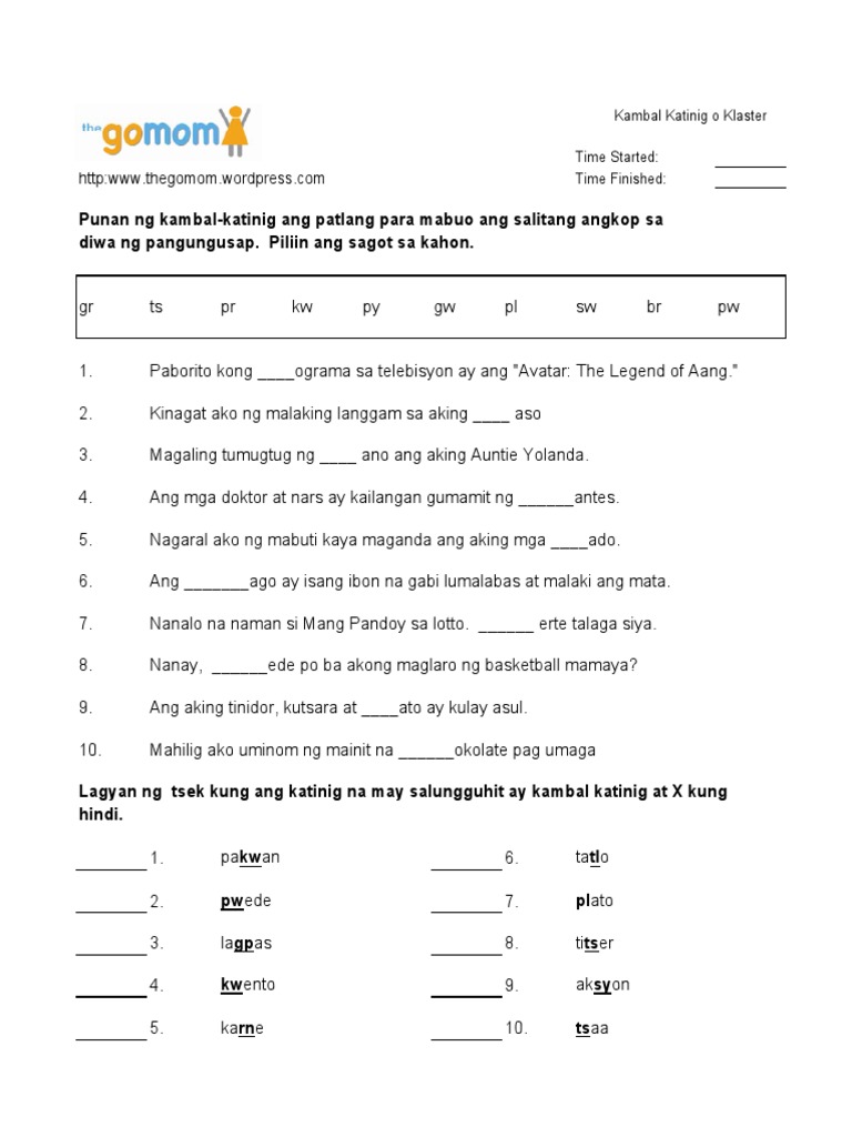 kambal katinig o klaster pdf