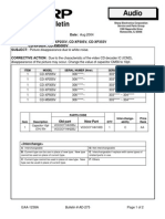 Sharp Ad-275 CD-xp205v CD-xp255v CD-xp305v CD-xp355v CD-xp505v CD-xm5000v Tech Bulletin