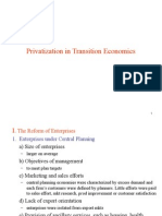 Privatization in Transition Economies