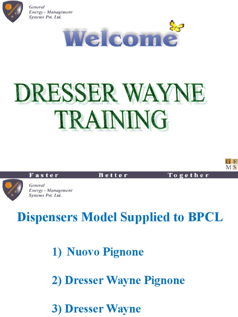 Dresser Wayne - MPDs - Training | Power Supply | Equipment