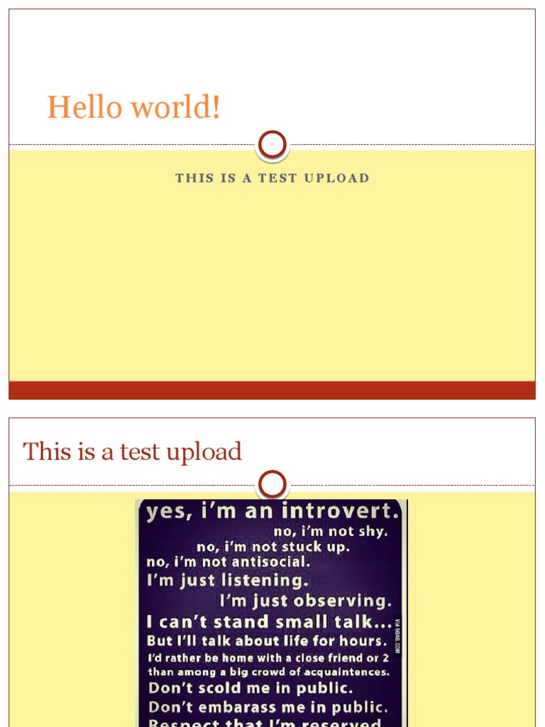 Test Upload Document | PDF