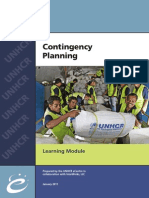 UNHCR Contingency Planning