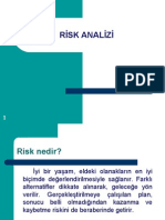 Ri̇sk Analİzİ