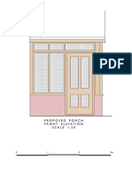Porch Conversion Elevation 1