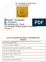 An1 - Premiul Nobel Pentru Economie