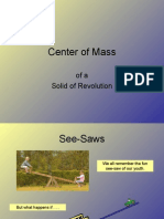Center of Mass: Ofa Solid of Revolution