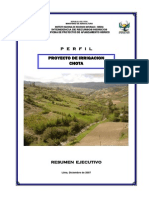 20 - Irrigacion Chota PDF