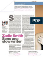 Zadie Smith - Sono una slow writer