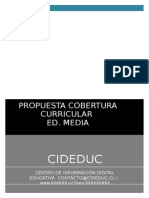 Propuesta Tecnica Cobertura Curricular Cideduc