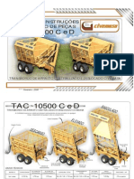 Manual de instruções e catálogo de peças TAC 10500