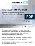 Semantech Inc. Architecture Fusion