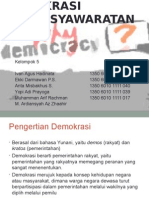 Demokrasi Permusyawaratan