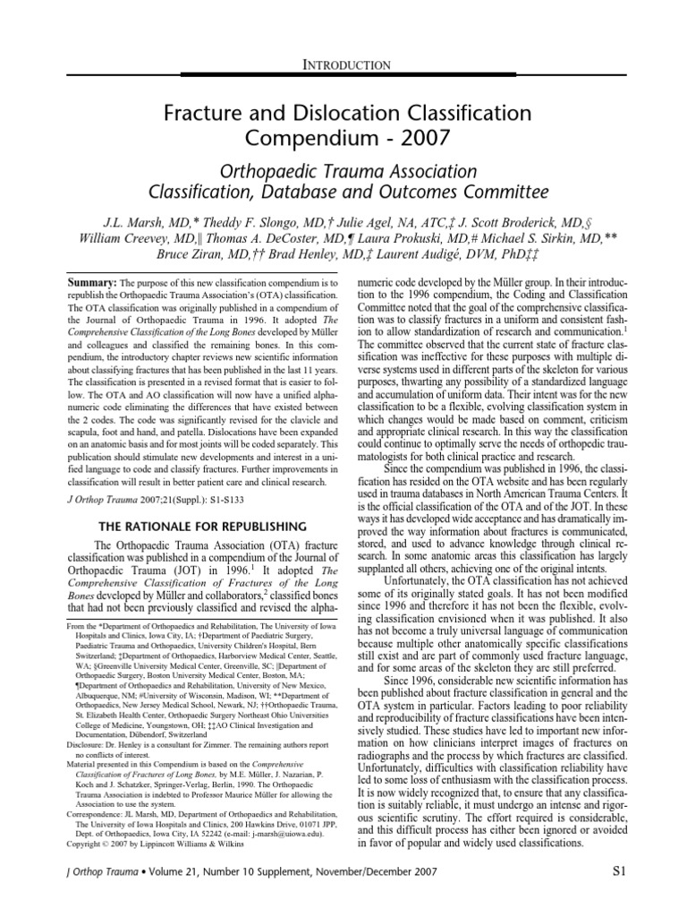 Clasificacion Ota Completa Clinical Trial Taxonomy Biology
