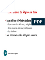 Leyes de Boole