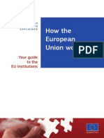 How the EU Works