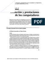 01) Stallings, William. (2001). “Evolución y Presentaciones de Los Computadores” en Organización y Arquitectura de Computadores. España Prentice Hall, Pp. 15-43