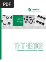 Littelfuse Thyristor Catalog Datasheets App Notes